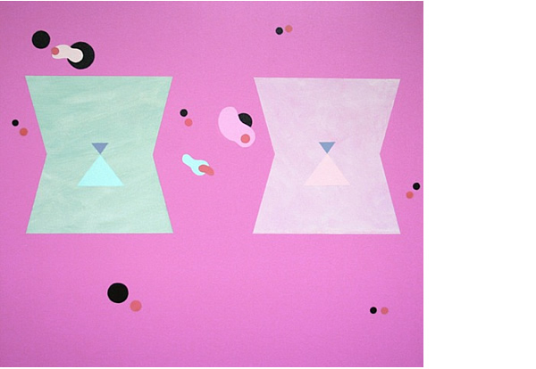 GAZE 2012 71x81cm Acrylic on canvas
