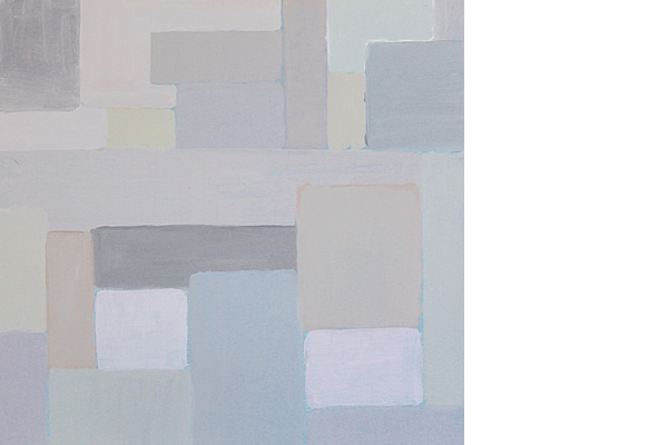 Michael Calver CLAY 2015 20x20ins Acrylic on linen