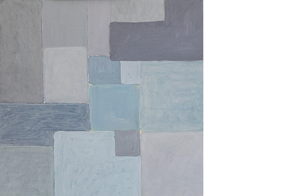 Michael Calver STONER 2015 20x20ins Acrylic on linen