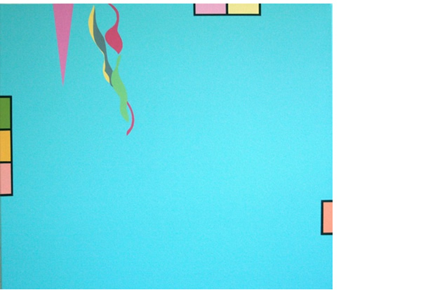 GOODBYE TO THE ISLANDS 2010 71x81cm Acrylic on canvas
